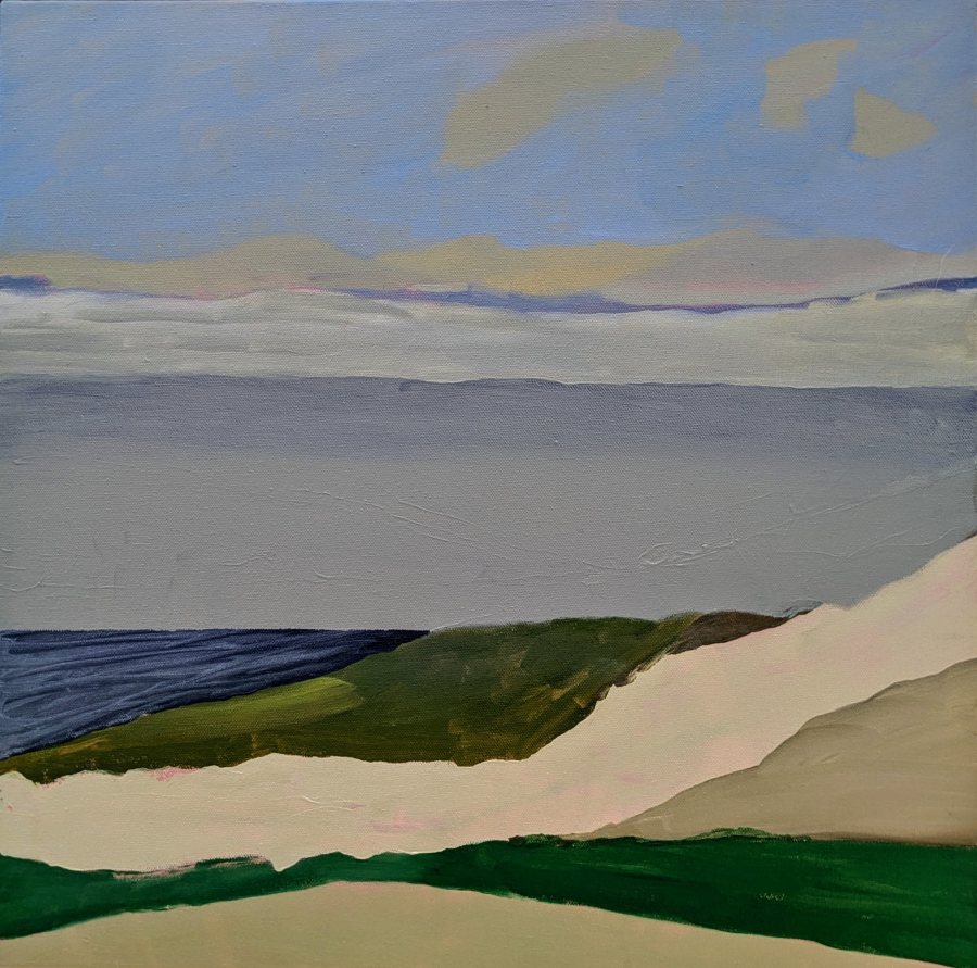 TEN MILES ON - Oil on Canvas